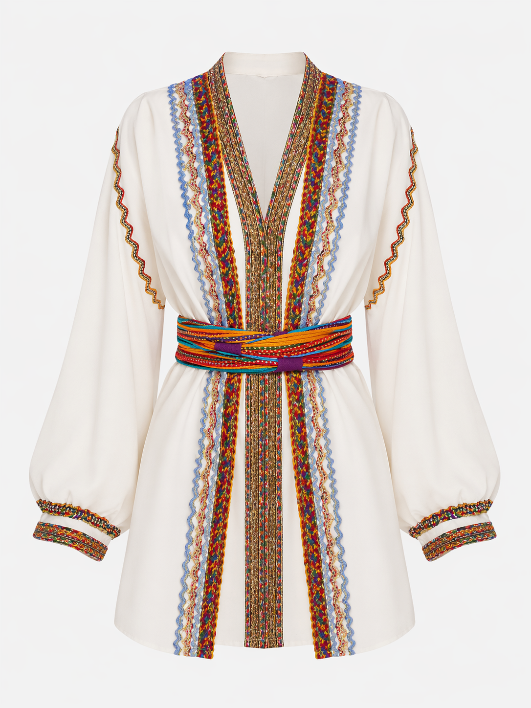 Amazigh Embroidered Tunic – Atlas Colors